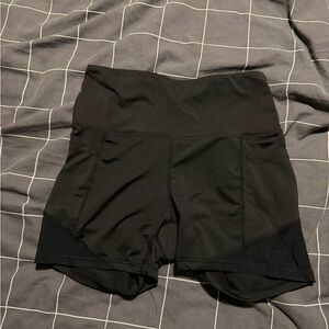 SHEIN Black Women's Athletic Shorts